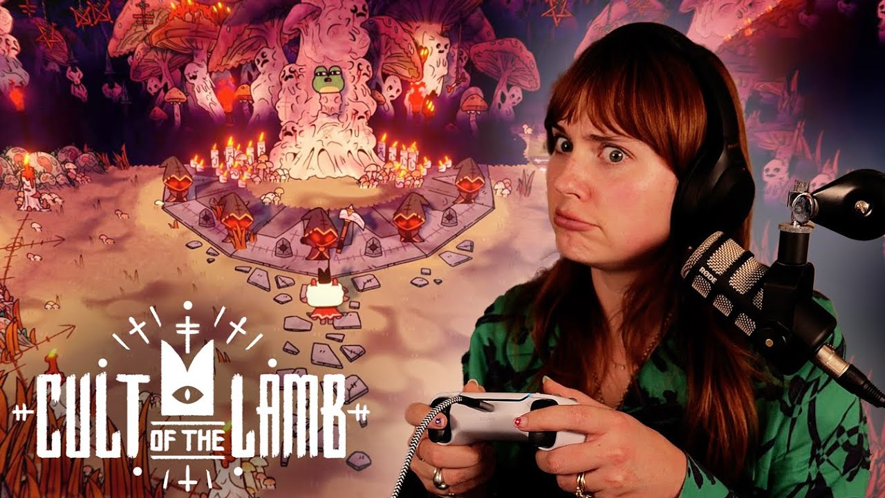 Convincing viewers to join my cult! | Cult Of The Lamb | Spooktober