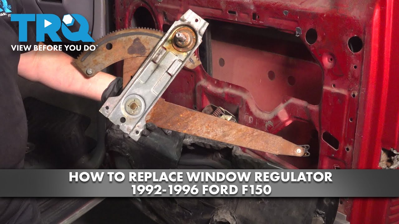 How to Replace Window Regulator 1992-1996 Ford F-150