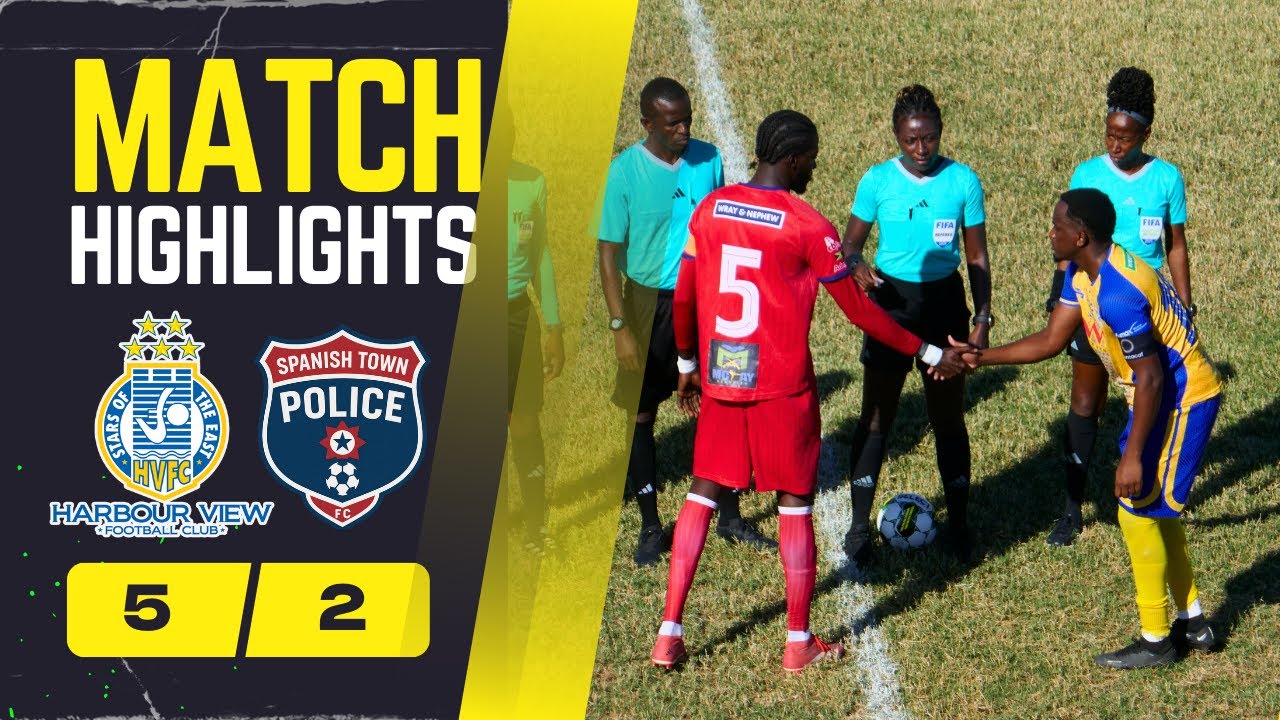 Harbour View vs Spanish Town Police FC Match Week 10 Jamaica Premier League 25/26 Highlights