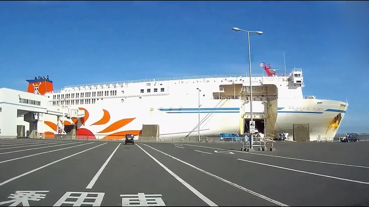 2023 08 31 茨城県 大洗港~09 01 北海道 倶知安