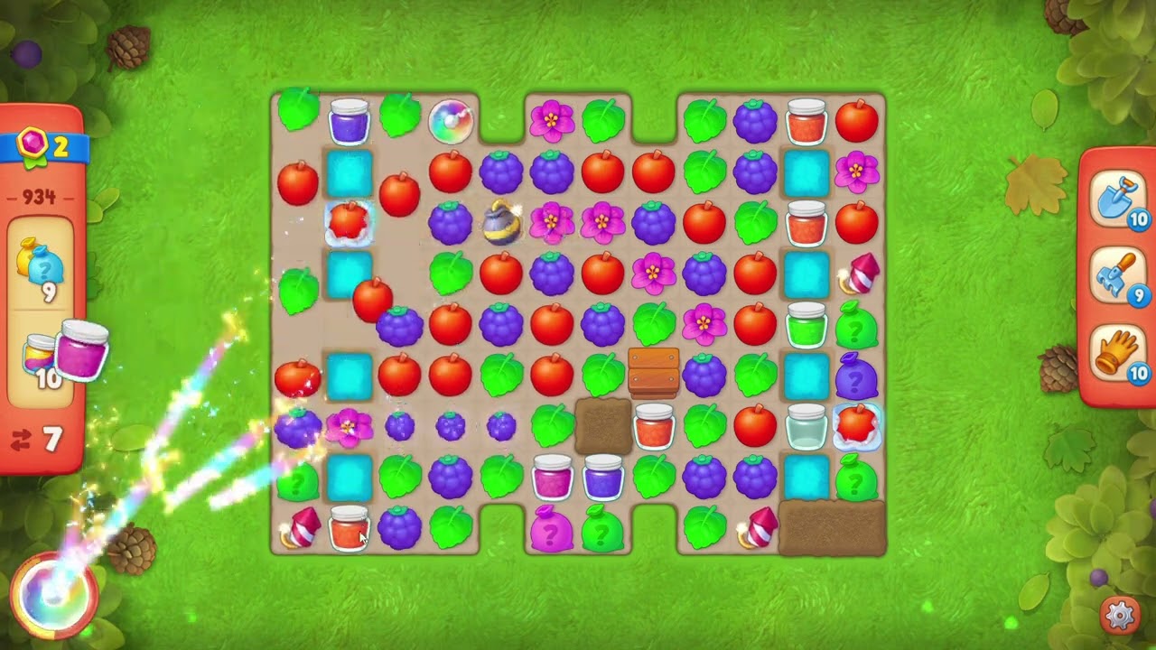 Gardenscapes Level 934 - No Boosters