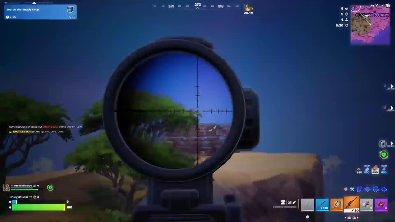 Solo Battle royale What's the best poi to land this season? (FORTNITE LIVE)