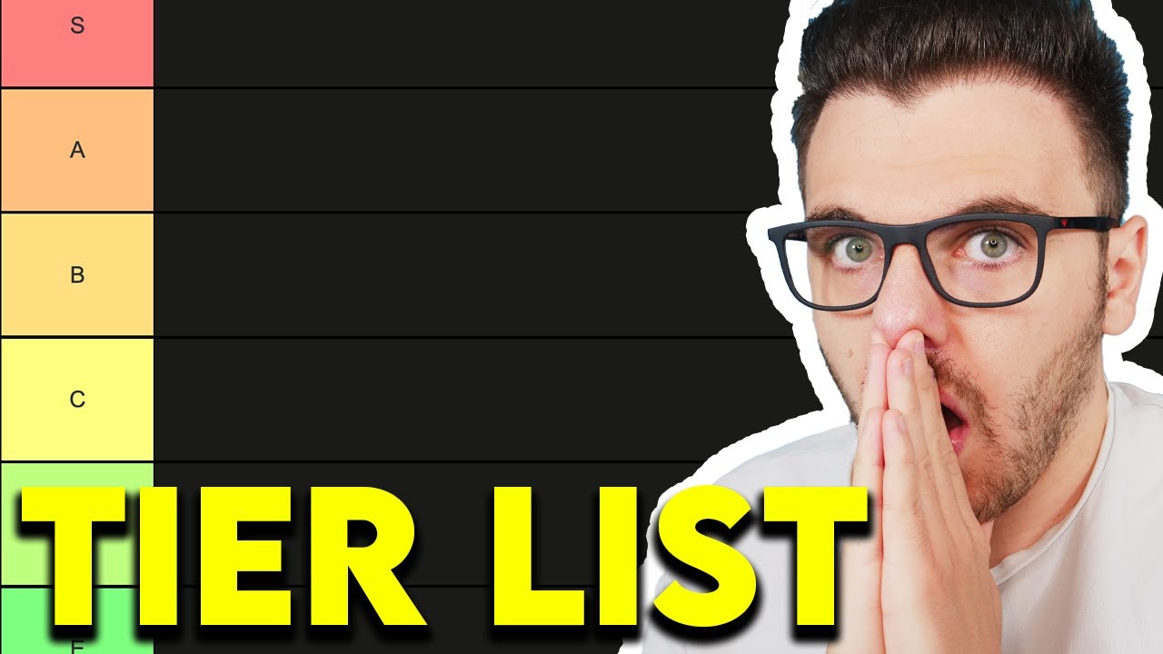 TIER LIST A GOGO ! (Zelda, Pokemon, Mario etc)