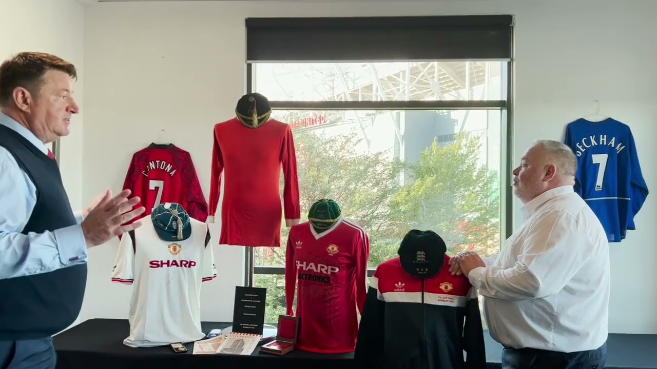 Manchester Utd Memorabilia (Including the Paul Atkinson Collection) Auction Highlights