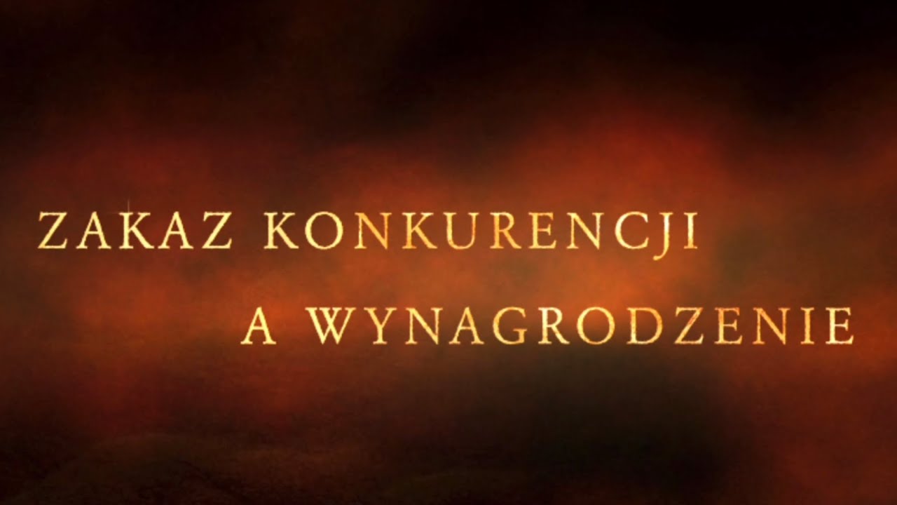 #86  ZAKAZ KONKURENCJI A WYNAGRODZENIE, THE EXPERT, WSPOMNIENIA KONSTRUKTORA