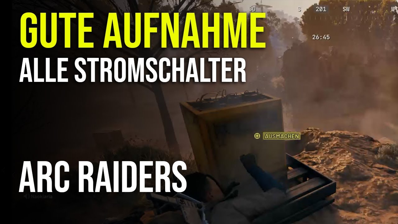 ARC Raiders - Gute Aufnahme Quest - EMP-Falle und Stromschalter finden