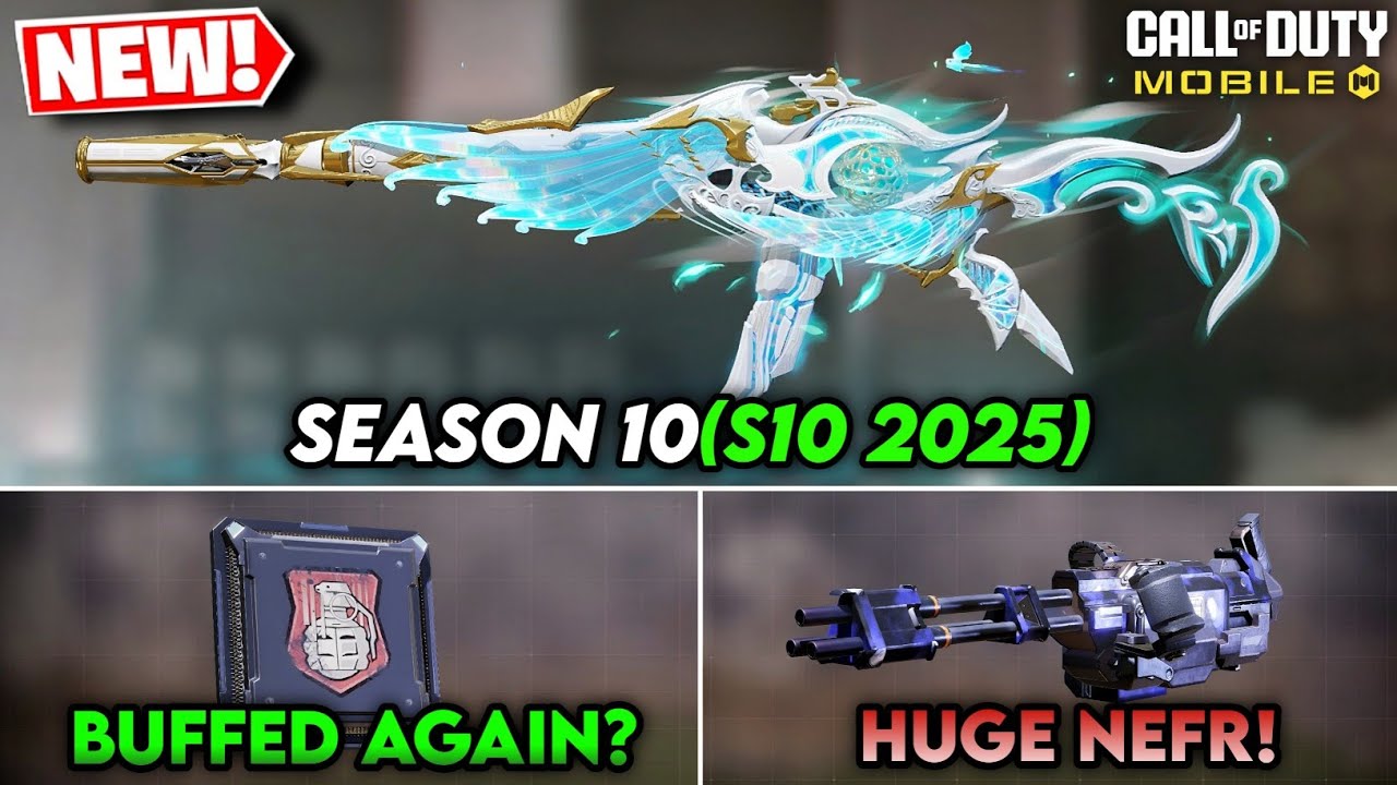 CODM Season 10 Major Buffs and Nerfs (2025)