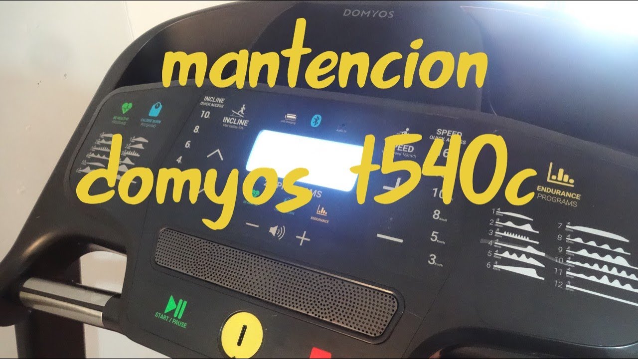 mantencion domyos t540c borrar aviso de servicio en panel