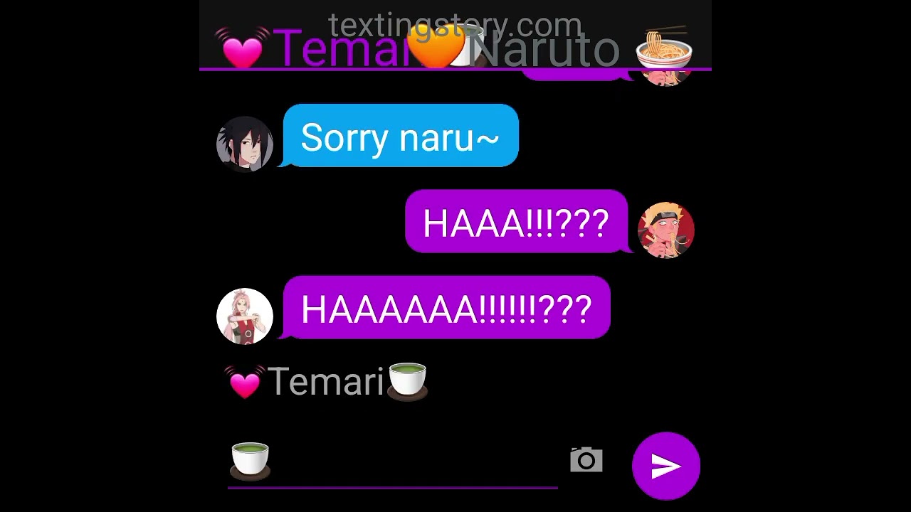 Sasunaru texting story|| Sasuke x Naruto ||💙🧡💙🧡💙🧡💙🧡💙🧡💙🧡