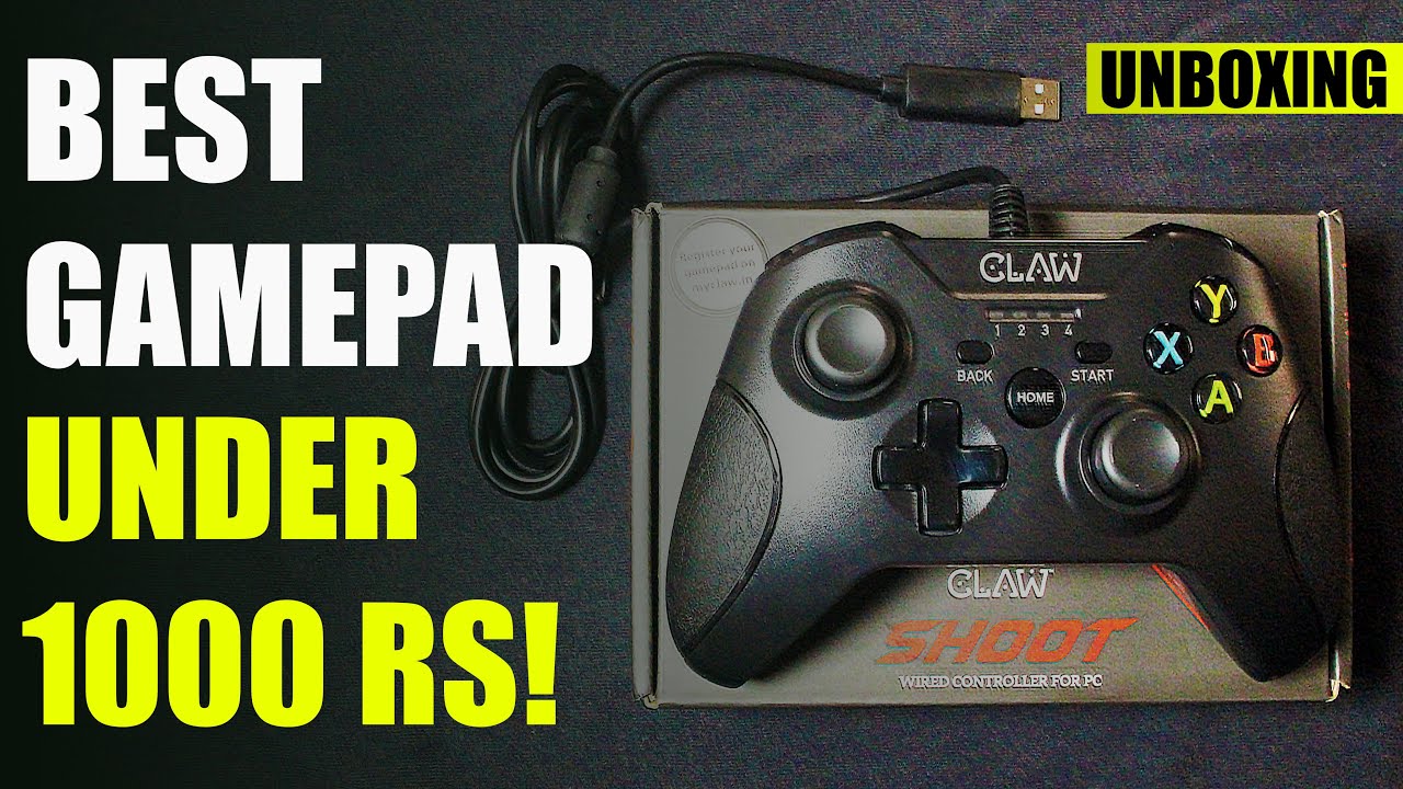 BEST CONTROLLER UNDER 1000 RUPEES! | Claw Shoot Controller Unboxing | SHOULD YOU BUY IT?