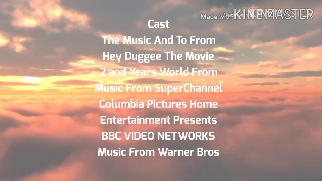 Hey Duggee BBC Entertainment Television End Credits