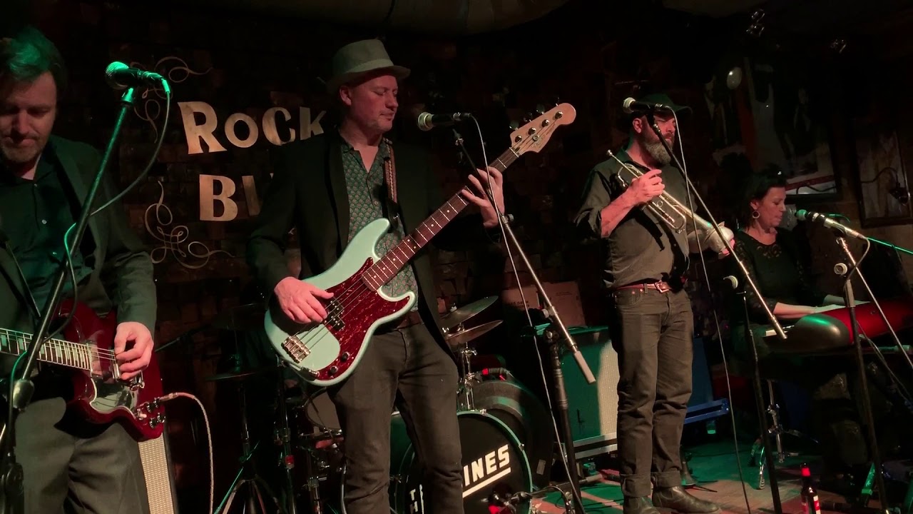 The DELINES “Where are you Sonny?” live Rock and Blues Zaragoza 27/10/2019