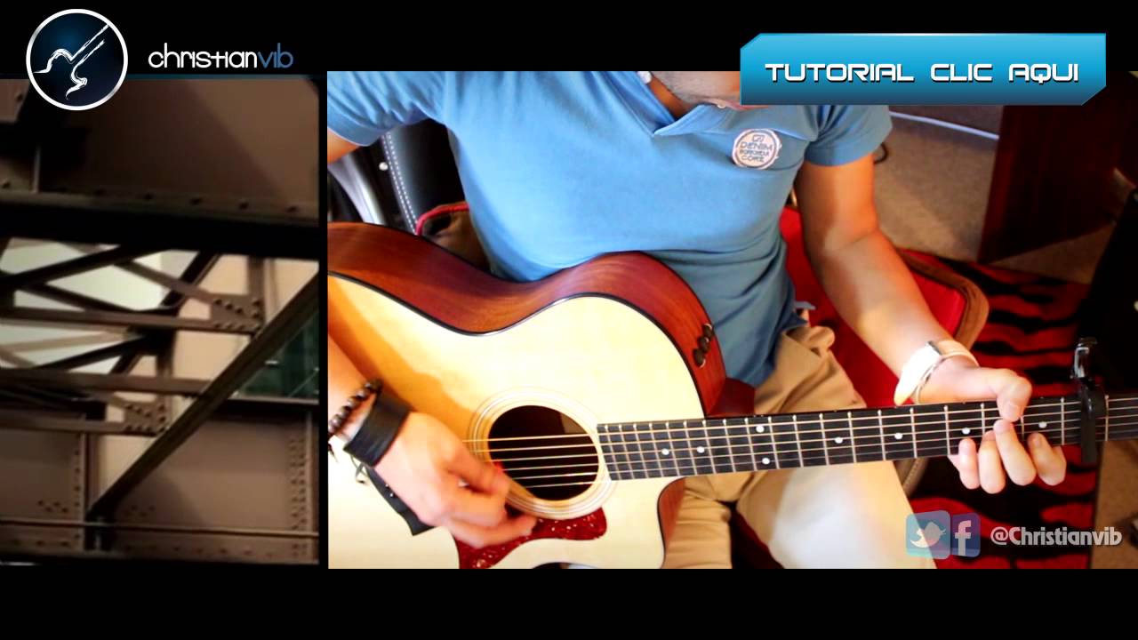 Eres Mia ROMEO SANTOS Cover Guitarra Acustica Demo Christianvib