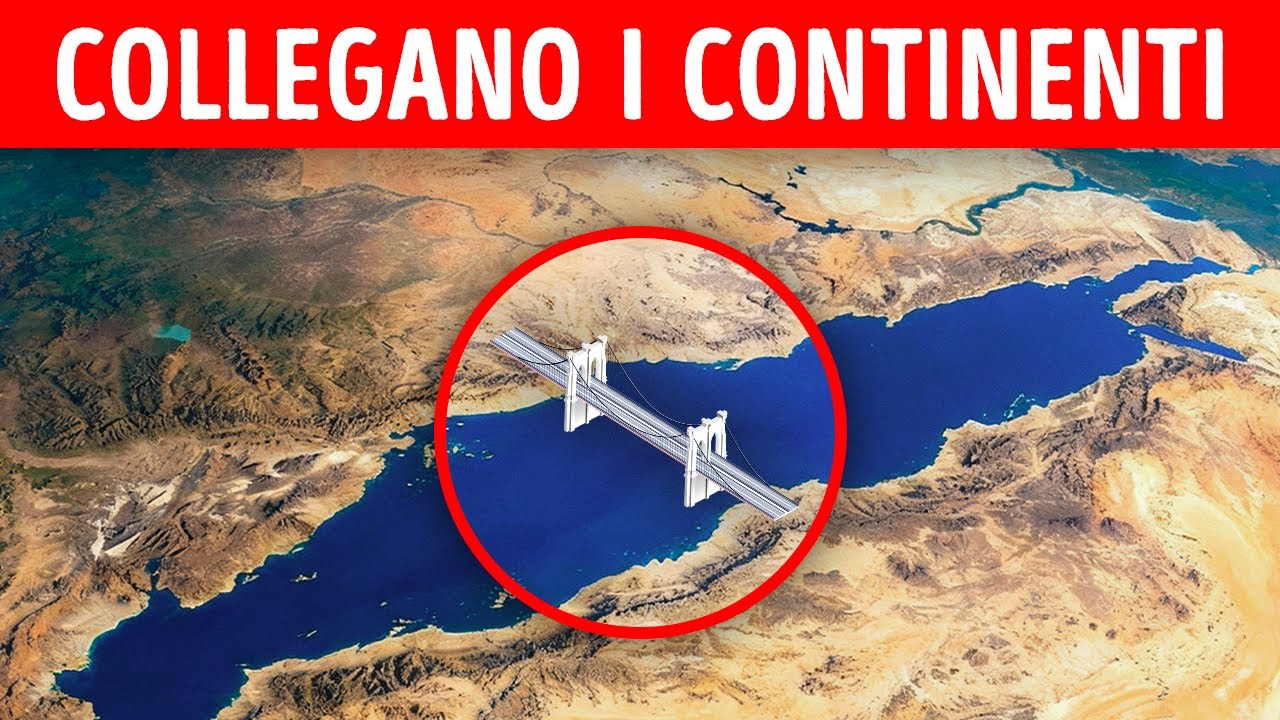 Gli ingegneri si stanno preparando a costruire un ponte tra Africa e Asia