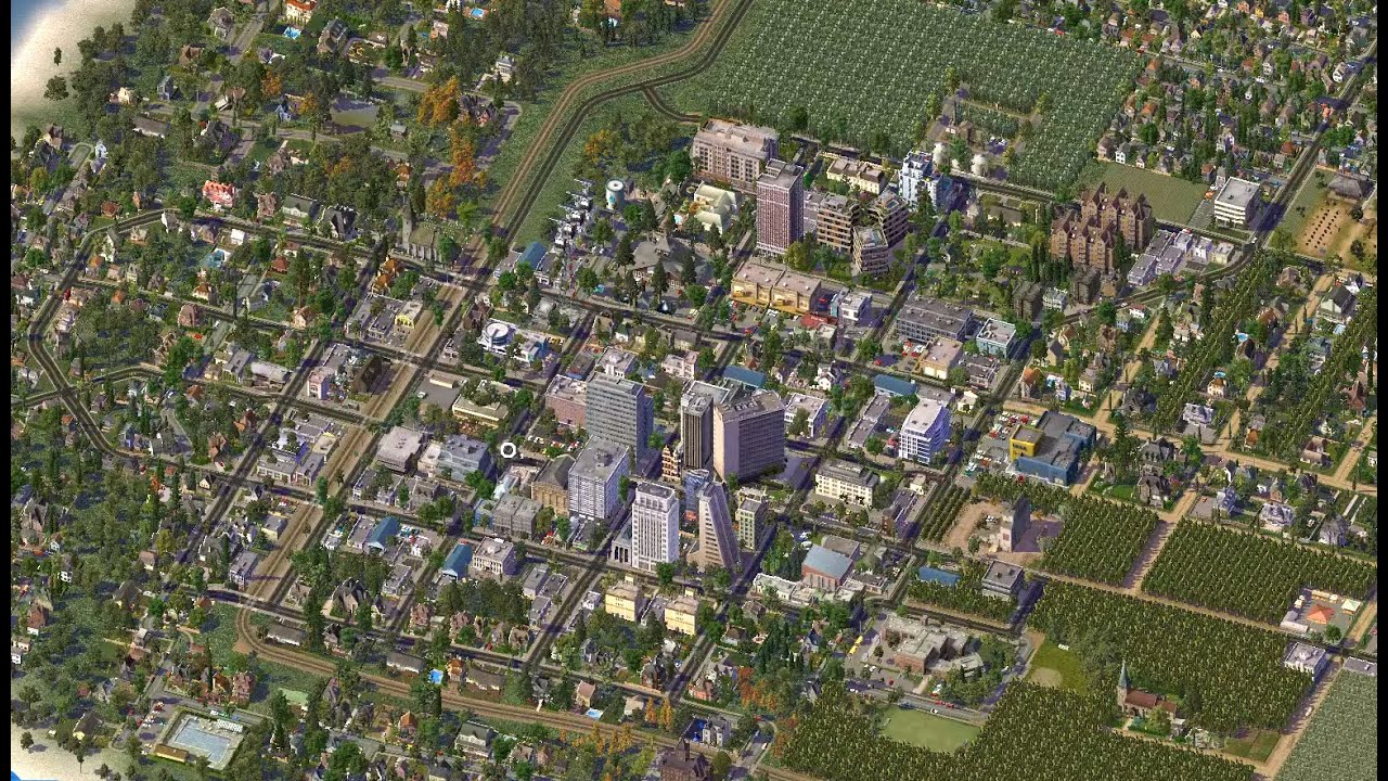 LIVE - SimCity 4 - New Town Build