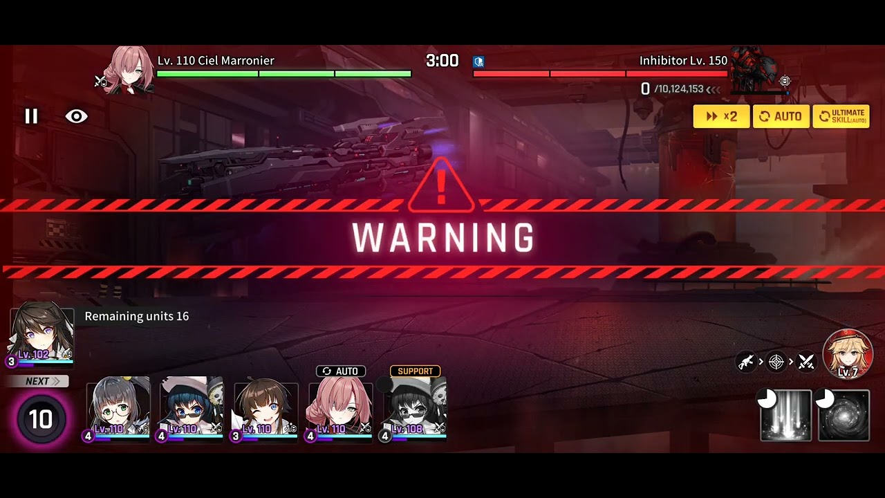 Using Ciel instead of Alex in Inhibitor Level 150