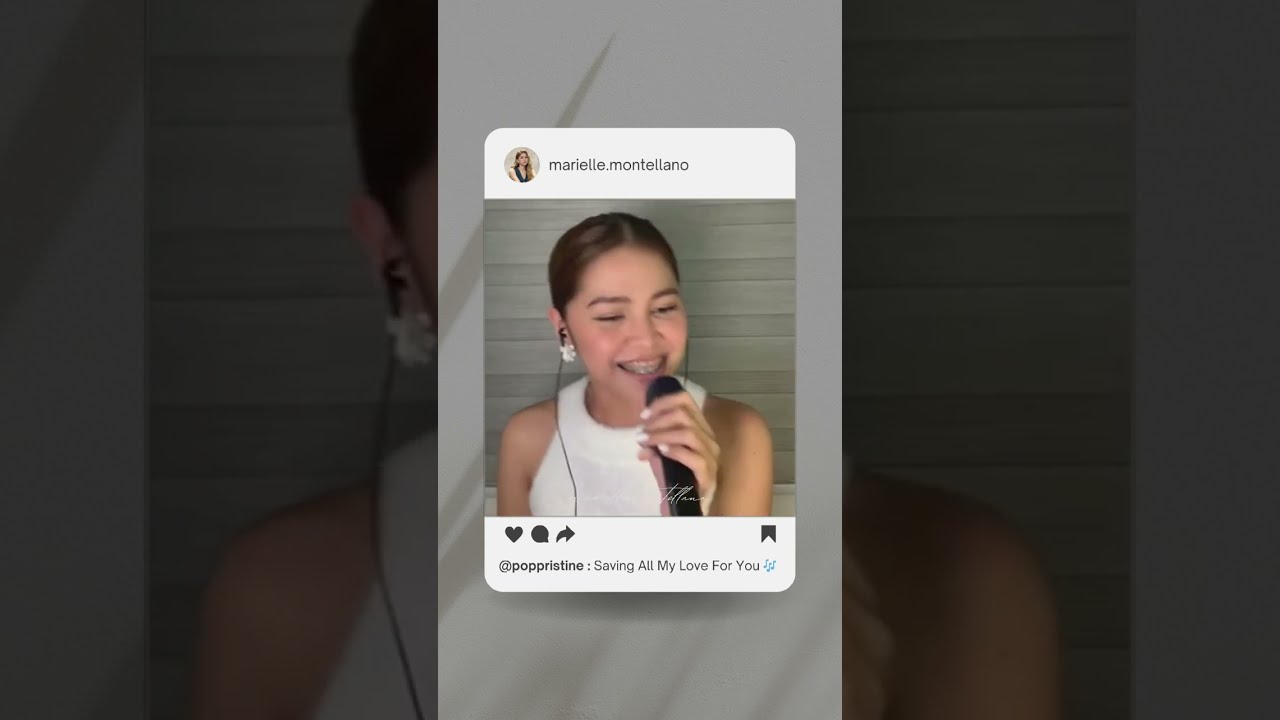 SAVING ALL MY LOVE FOR YOU - Marielle Montellano