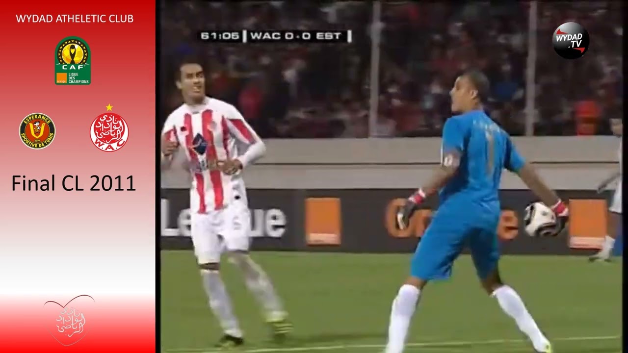 إنطلاقة ياسين بونو الكروية أمام الترجي في إياب نهائي كاس عصبة الابطال الإفريقية برادس 2011