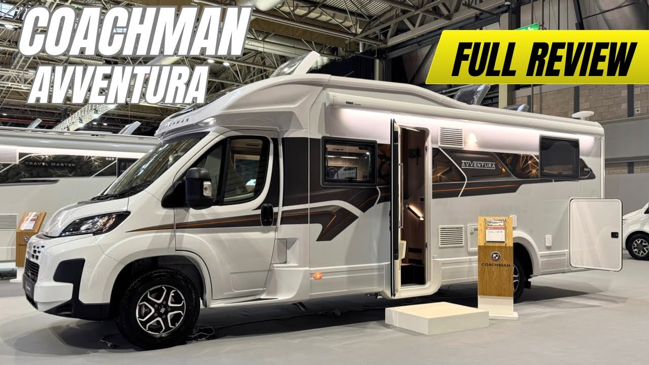 NEW Coachman Avventura 565 and 545 Motorhomes 2026
