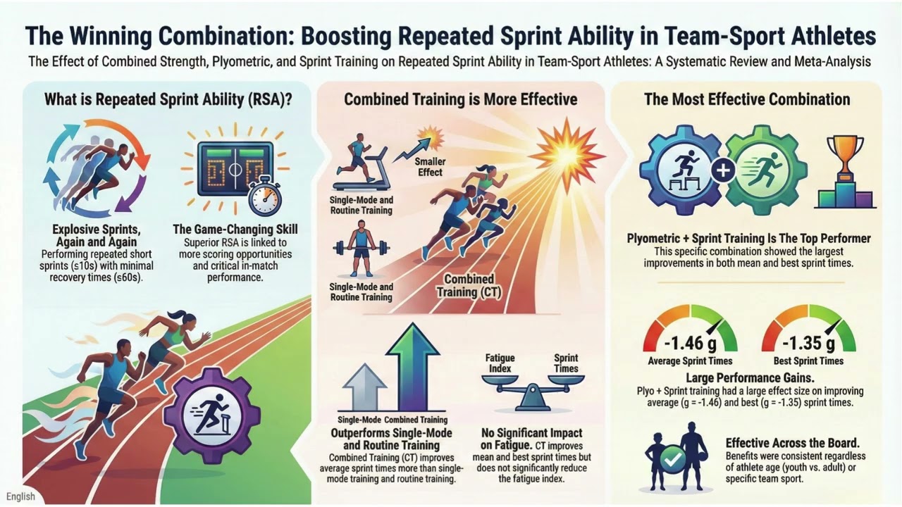 Combined Strength, Plyometric & Sprint Training Effects on RSA | JSSM Podcast (EN)