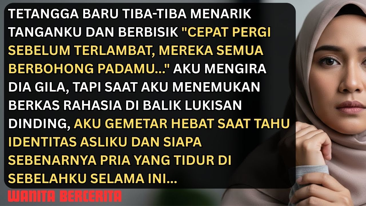 CEPAT PERGI SEBELUM TERLAMBAT BISIK TETANGGA – AKU SYOK SAAT TAU TERNYATA…