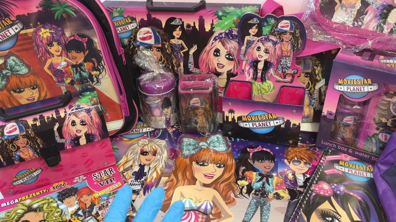Распаковка потерянного мерча MovieStarPlanet