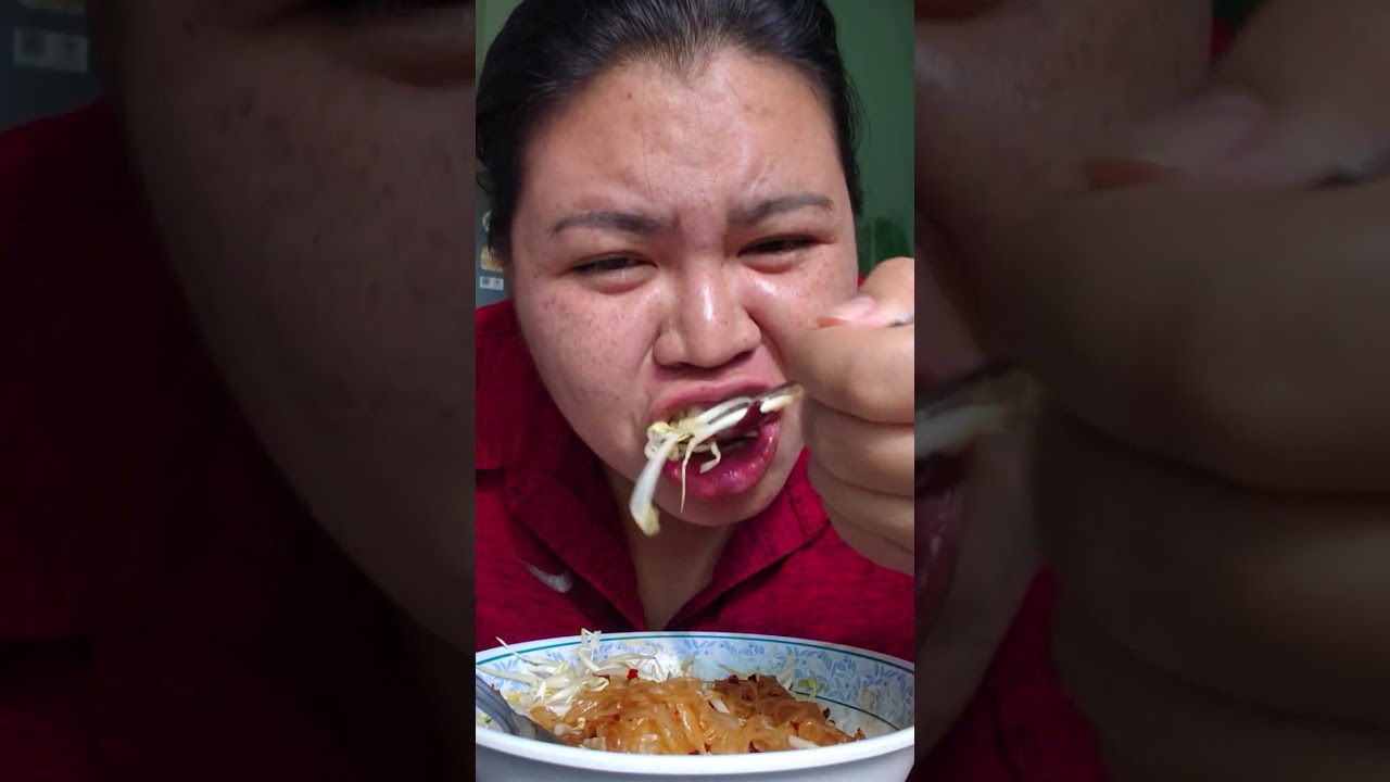 #ก๋วยเตี๋ยวแห้ง#อาหาร #เส้นเล็ก 