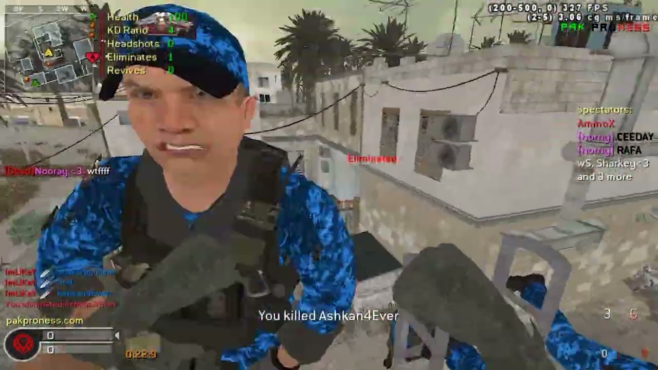 COD4 RANDOM COMPILATION #5 | LUCKY SHOTS