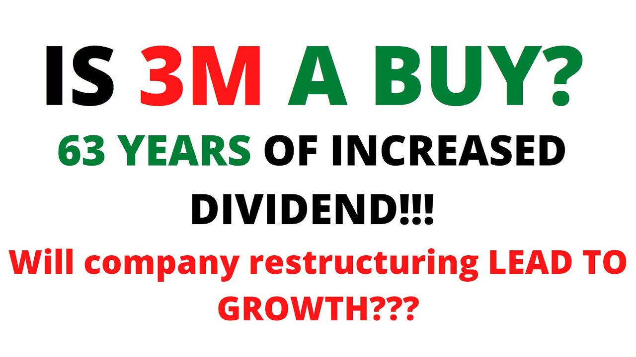 Is 3M Companies (MMM) A BUY??? | Dividend Aristocrat for 63 YEARS!!! |