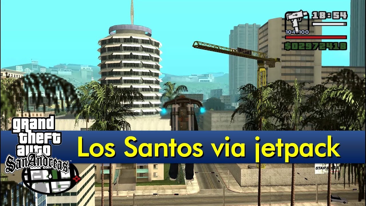 Los Santos Jetpack Tour [The GTA:San Andreas Tourist]