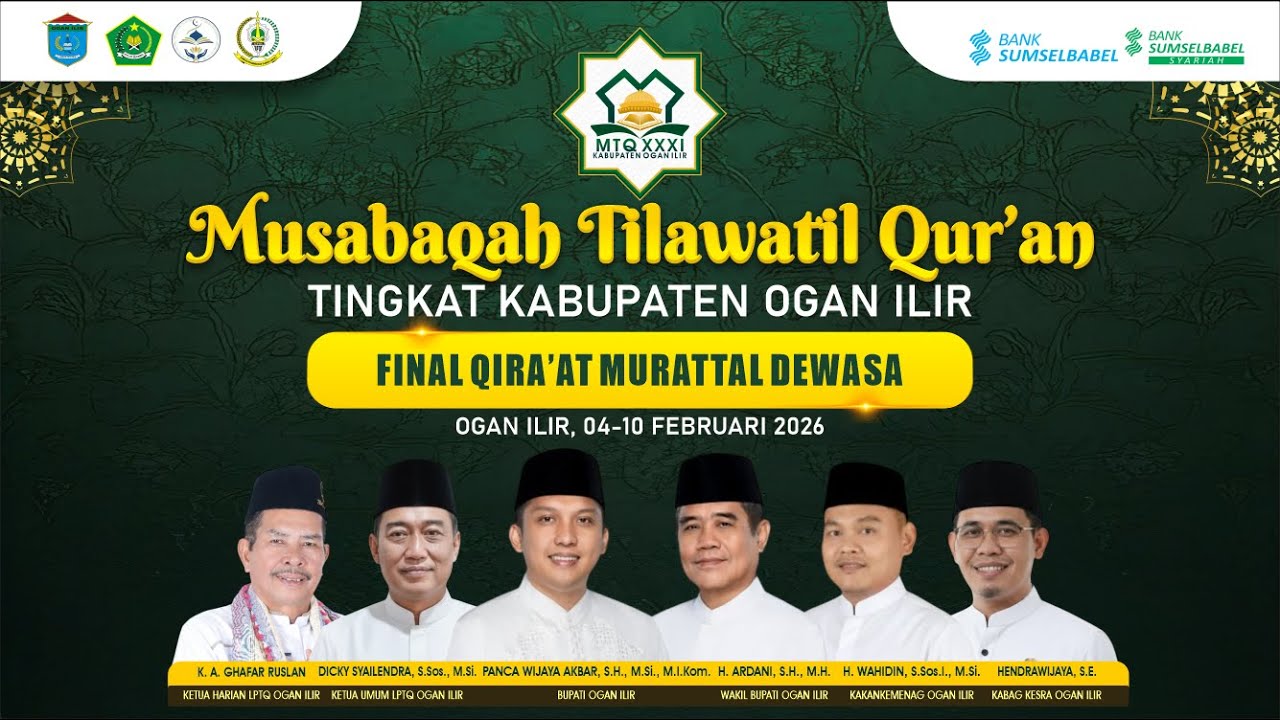 FINAL QIRA'AT MURATAL DEWASA MTQ KAB.OGAN ILIR  XXXI  2026