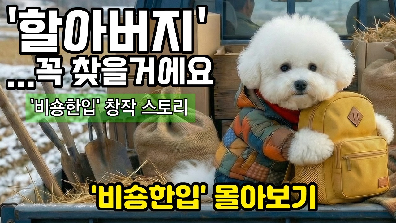 “저는 버려진 강아지였어요” 비숑 한 입 몰아보기(1-13)