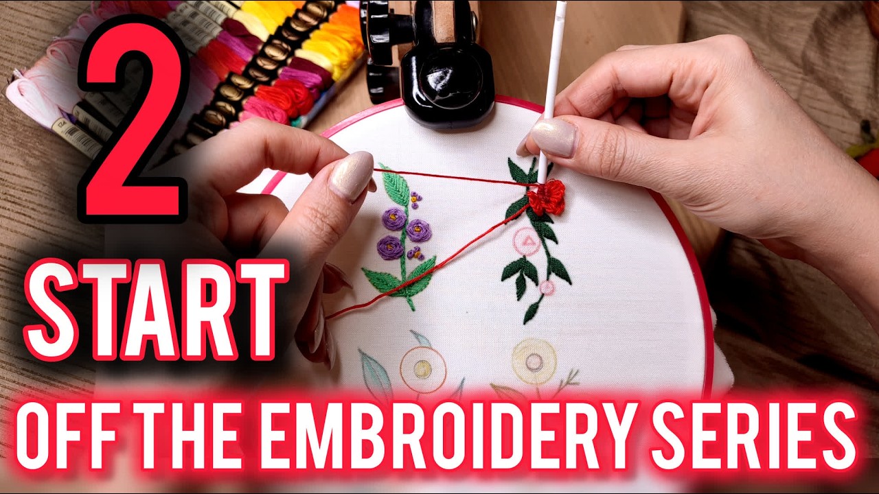 Embroidery of This Red Rose Will Leave Everyone Speechless