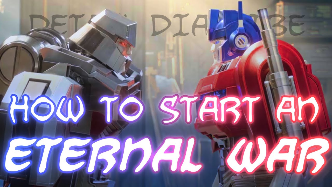 Detail Diatribe: Transformers One - How To Start An Eternal War