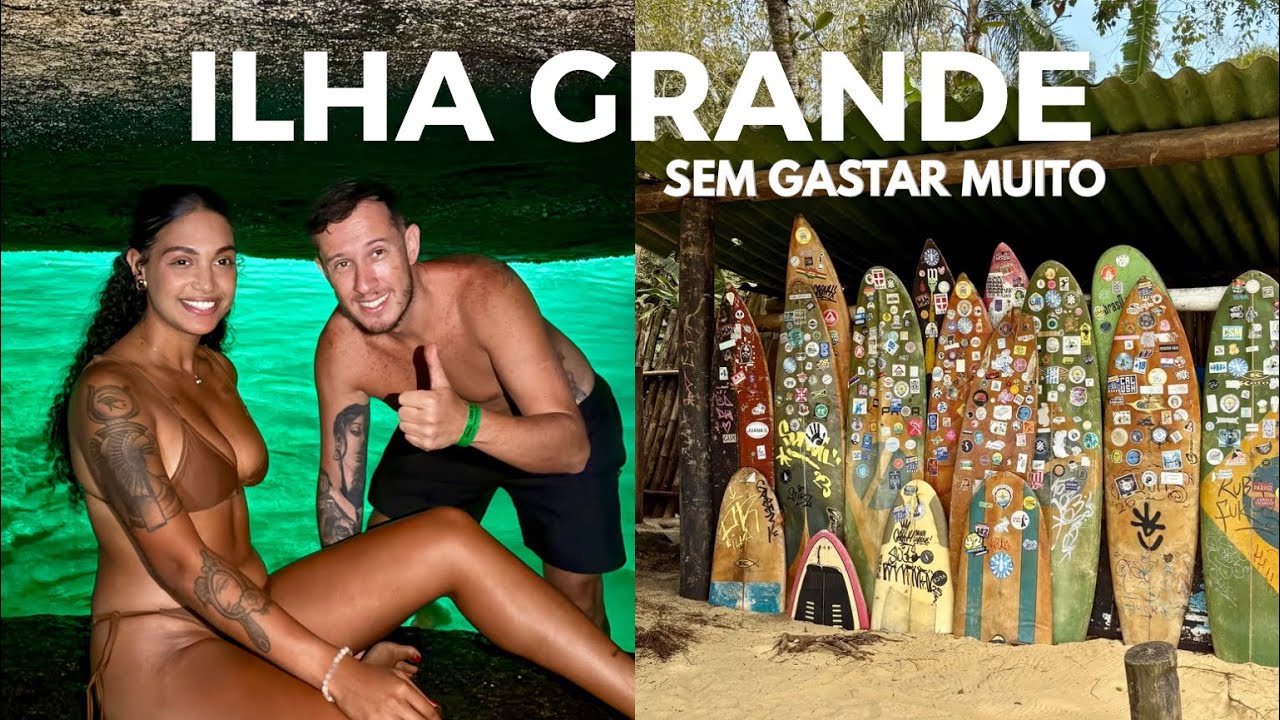 ILHA GRANDE: Como viajar BARATO e conhecer TUDO (Roteiro Completo)