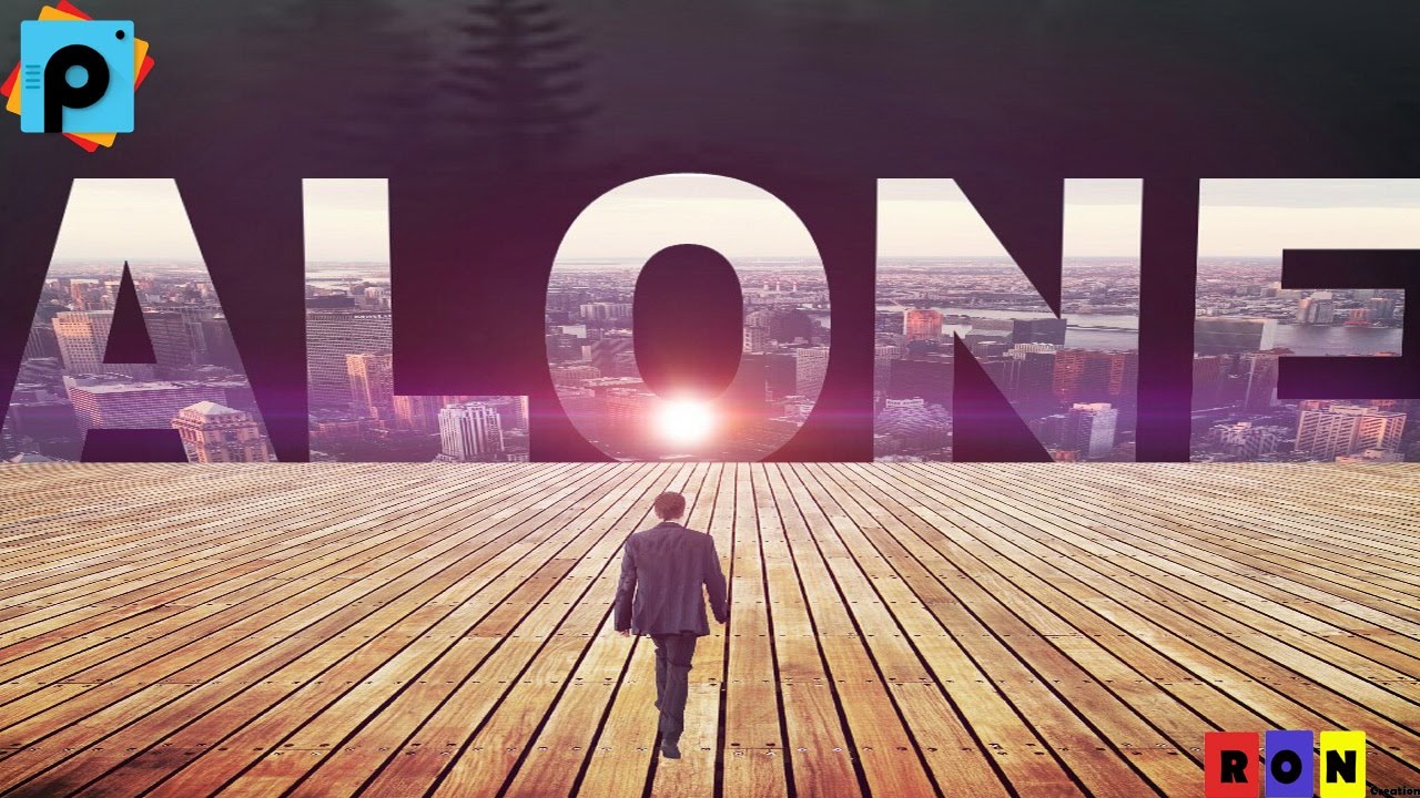 PicsArt Editing | ALONE BOY | Photo Manipulation | HD