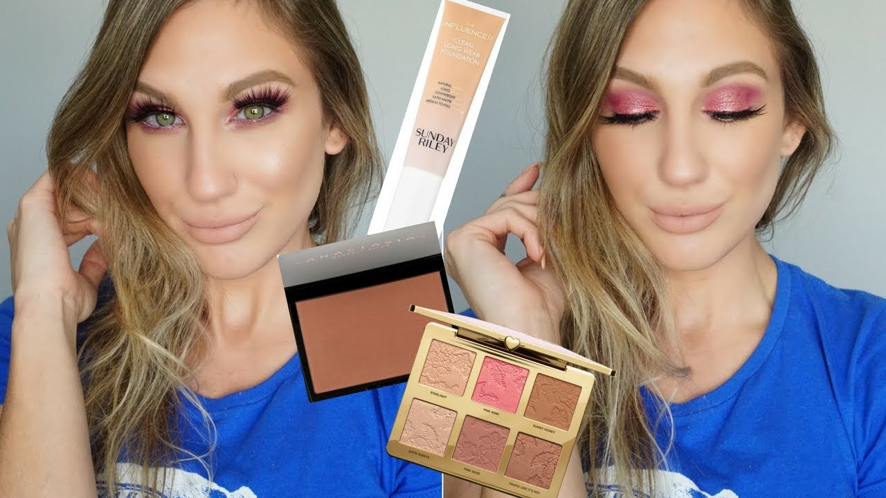 SEPHORA VIB SALE HAUL TRY ON │ SUNDAY RILEY, TOO FACED, ABH & MORE