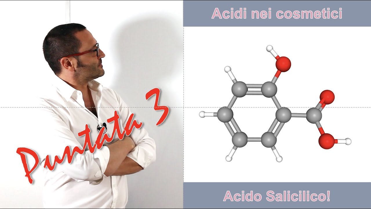 Acidi nei cosmetici: acido salicilico!
