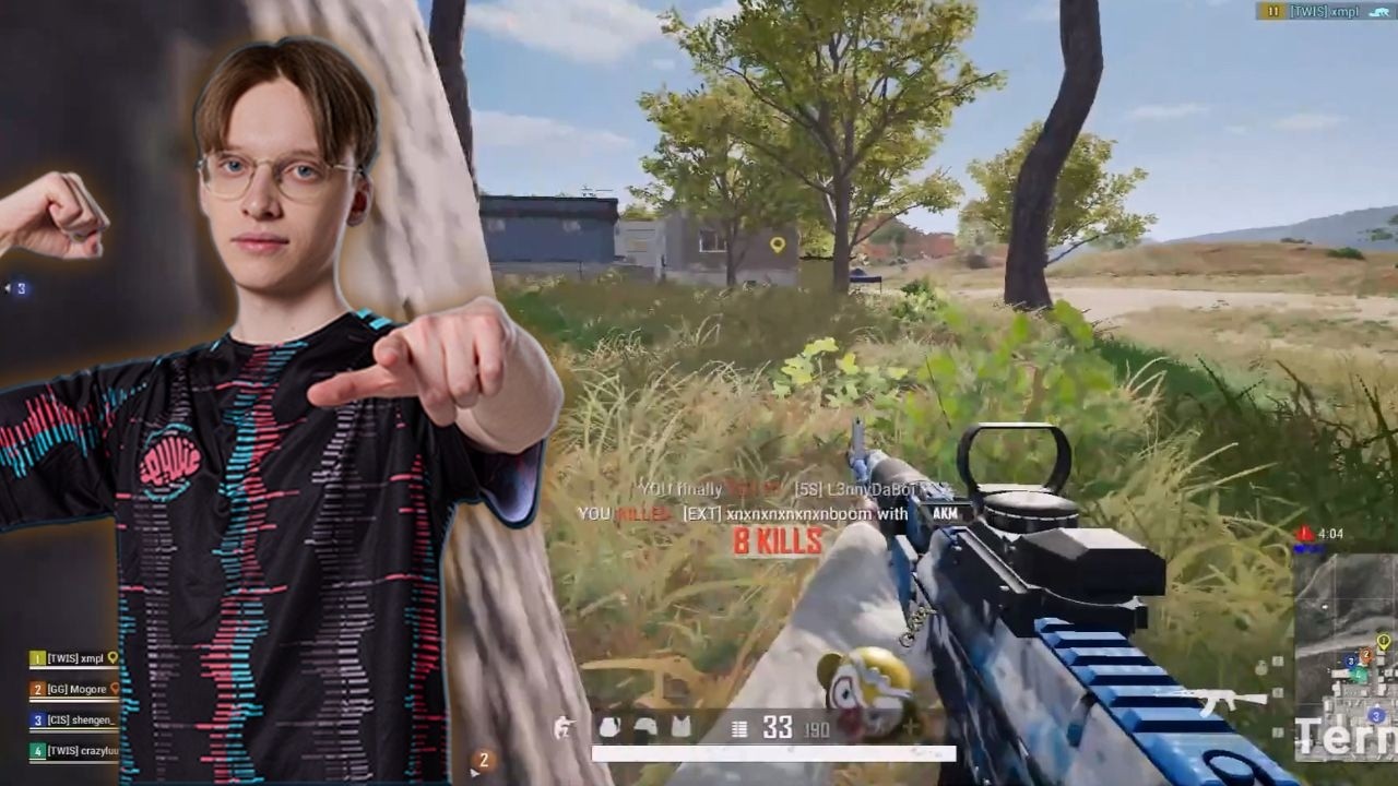 TWIS_xmpl#46 - SQUAD RANKED 10+9 KILLS WIN - PUBG Pro