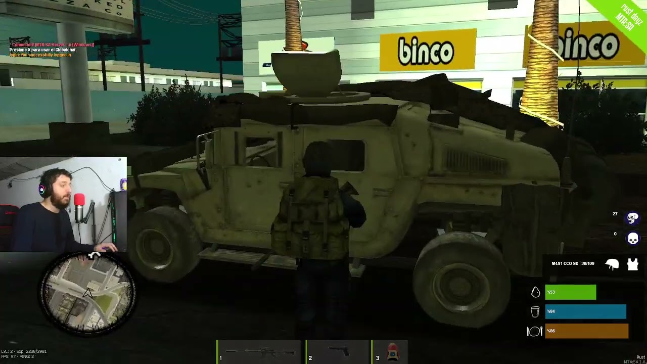 VOLVIO EL MEJOR SERVER DE MTA DAYZ RUST!