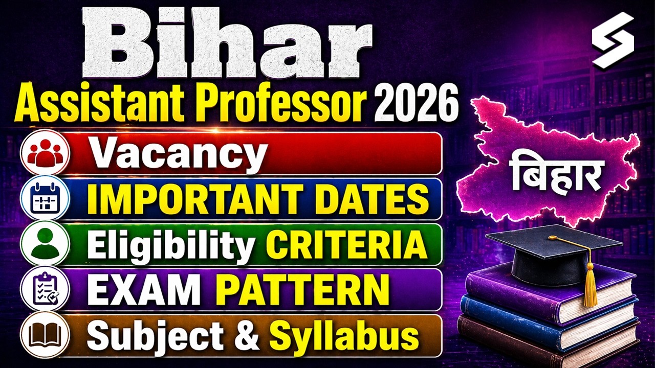 BET Exam in Bihar 2026 |Bihar Assistant Professor Vacancy, Syllabus, Exam Pattern & Eligibility 2026