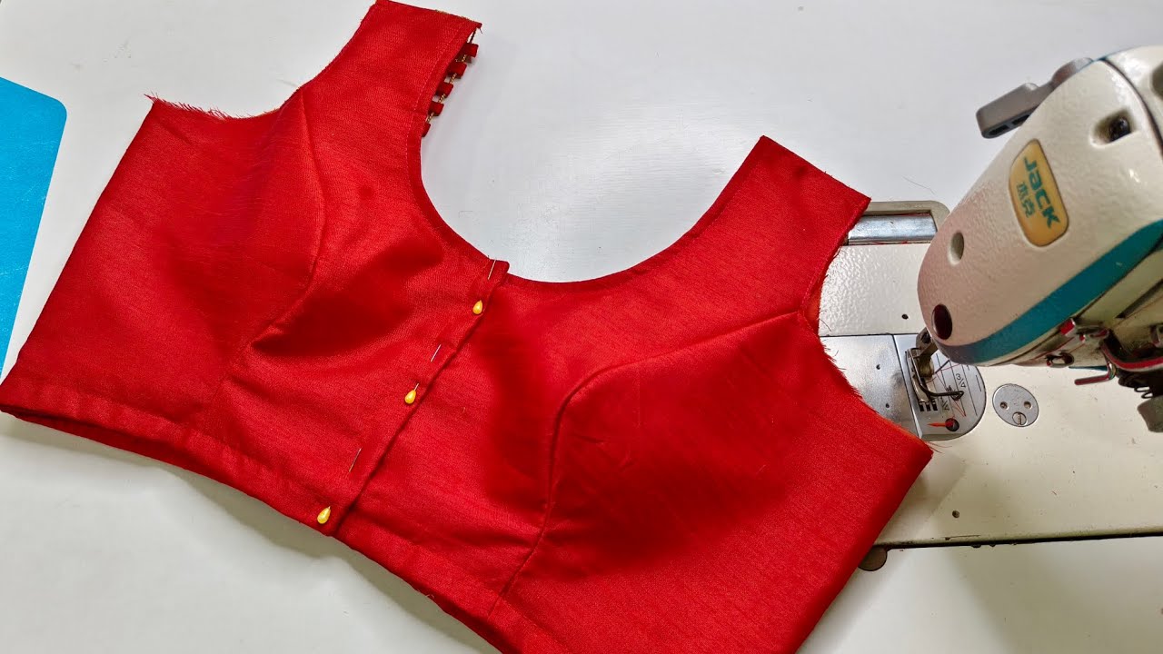 36,38,40 size Princess cut blouse cutting and stitching tutorial | easy method of prince cut cuttin