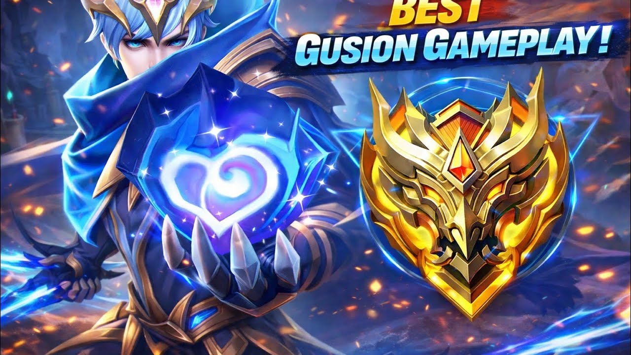 GUSION PALING SAKIT DI MYTHIC?! 1 COMBO LANGSUNG LENYAP! 😱 #mobilelegends #mlbb 