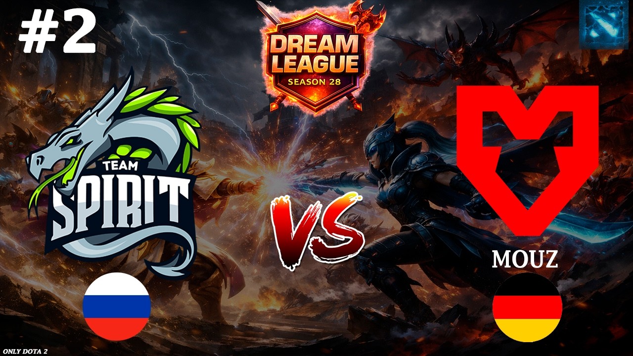 КОГДА НЕ НУЖНО ПРИДУМЫВАТЬ ВЕЛОСИПЕД | Spirit vs Mouz #2 (BO2) DL S28