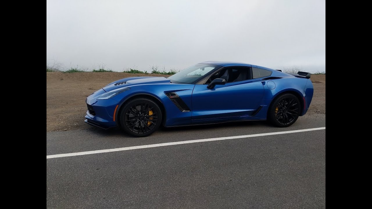 Corvette Z06 POV Drive, Exhaust Sound and Revs
