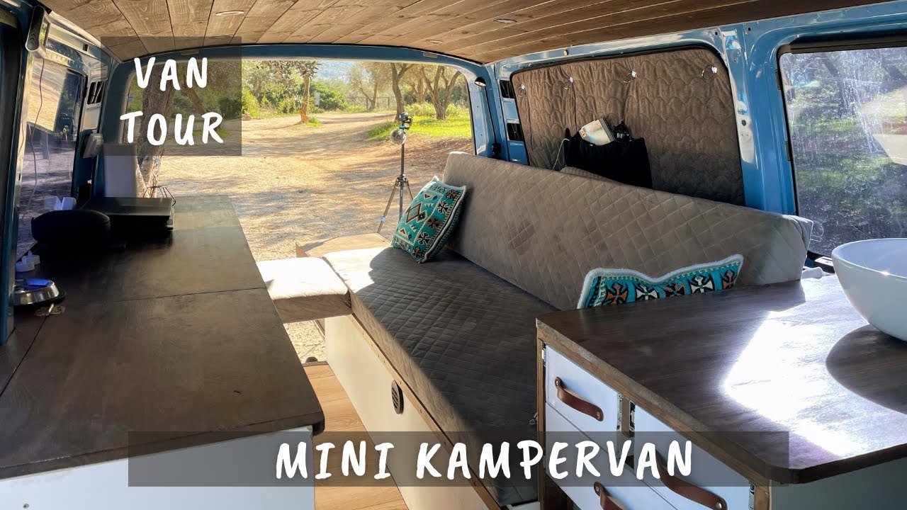 Funkcjonalny mini kamper na bazie VW T5. Vantour