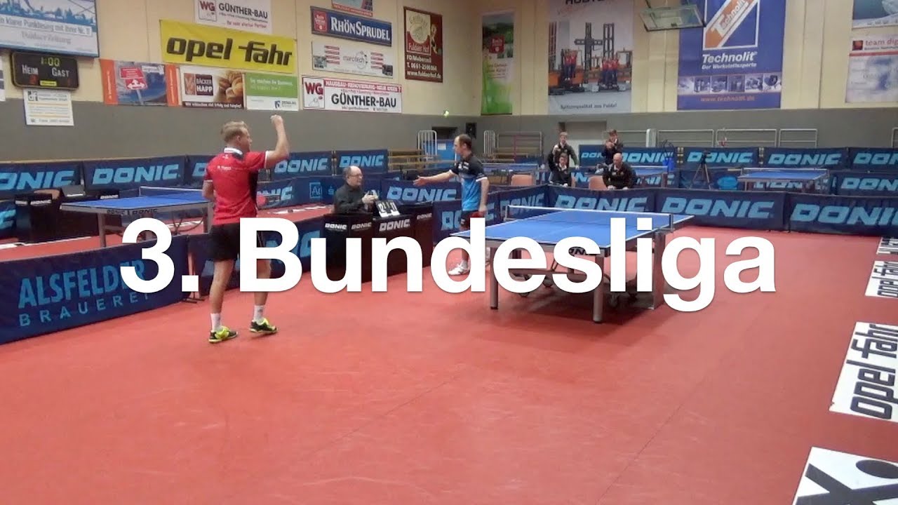 3. Bundesliga | TTC Rhönsprudel Fulda-Maberzell II - TuS Celle | Highlights