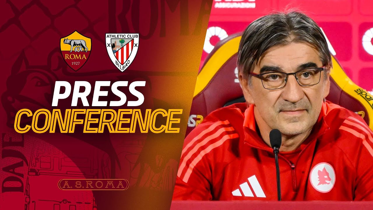 🟨 LIVE 🟥 LA CONFERENZA STAMPA DI IVAN JURIC E MARIO HERMOSO IN VISTA DI ROMA-ATHLETIC CLUB