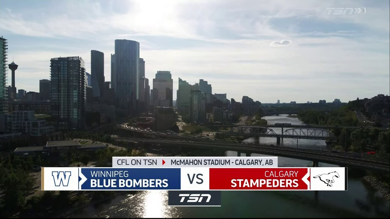 Winnipeg Blue Bombers vs Calgary Stampeders Week 4 Full Game 2024