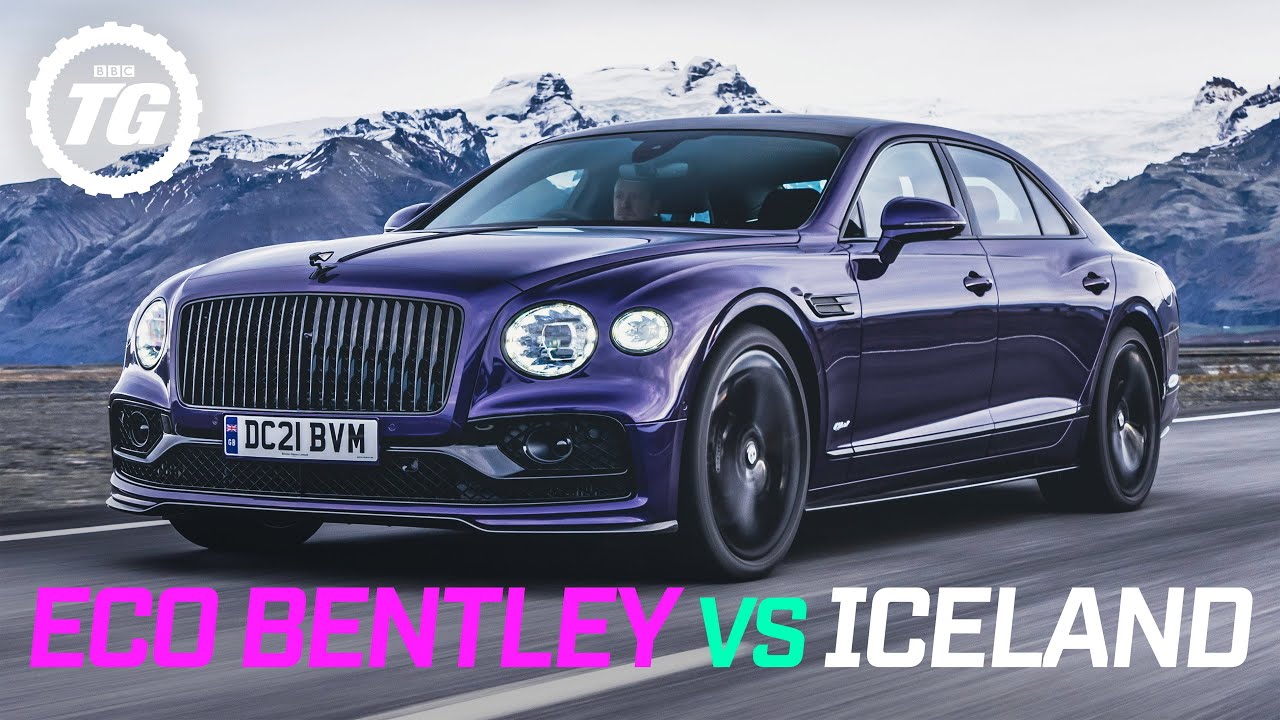 Bentley Flying Spur vs Iceland: can you run a &pound;155k luxury car on water, straw and volcanos?